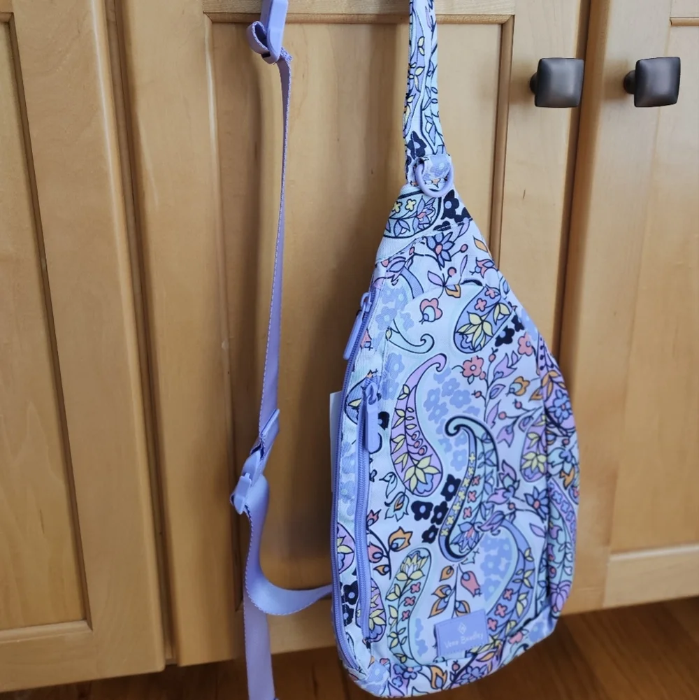 Vera Bradley Lighten Up Essential Sling Backpack NWT